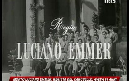 Addio a Luciano Emmer papà di Carosello