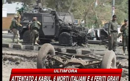 Afghanistan, attacco a Kabul: è strage di italiani