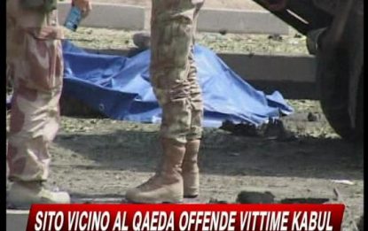 Al-Qaeda, sito oltraggia le vittime di Kabul
