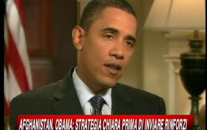 Obama: "Nessuna escalation senza una strategia chiara"