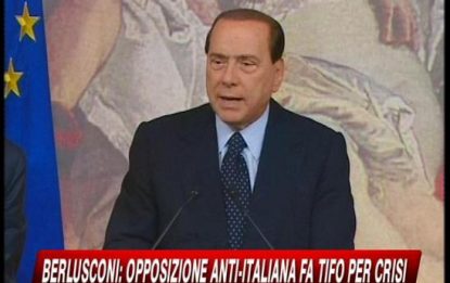 Ok a Manovra, Berlusconi: l'opposizione è anti-italiana