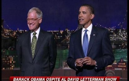 Obama-Letterman, le battute più divertenti