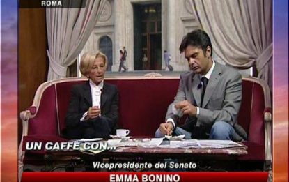 Un caffè con... Emma Bonino