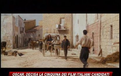 Oscar, decisa la cinquina dei film italiani candidati