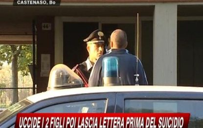 Bologna, madre uccide i due figli e poi si suicida