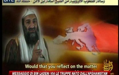 Osama Bin Laden agli europei: "Fuori dall'Afghanistan"