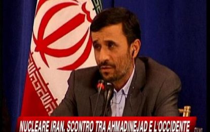 Nucleare, Ahmadinejad: accuse di Obama prive fondamento