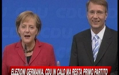 Germania, Merkel al governo con i liberali. Crolla l'Spd