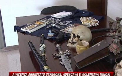 Vicenza, abusava di minori in riti esoterici: arrestato