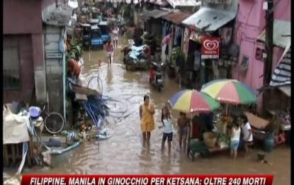 Tempesta tropicale nelle Filippine, centinaia di morti