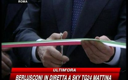 Ricostruzione Abruzzo, Berlusconi: italiani siano fieri