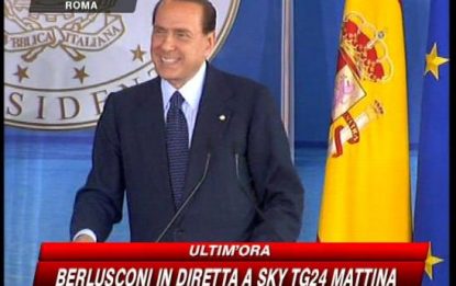 Berlusconi: "Siamo pronti a nuovi incentivi auto"