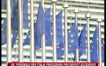 Ue, Italia a rischio procedura per deficit eccessivo