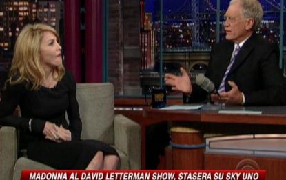 Madonna e David Letterman, coppia mancata