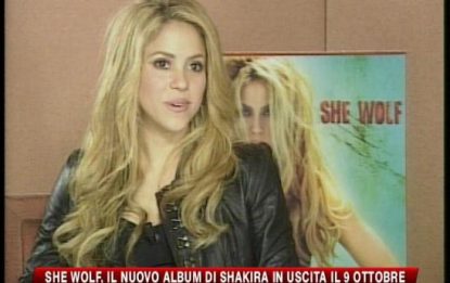 Shakira lupa supersexy, il 9 ottobre esce "She Wolf"