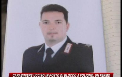 Carabiniere ucciso a Foligno, un fermo