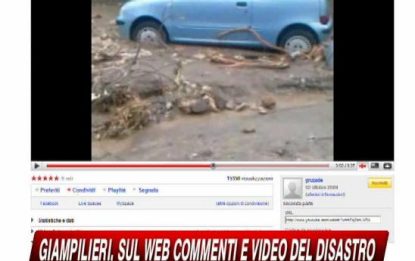 Alluvione a Messina, la tragedia vista dalla Rete