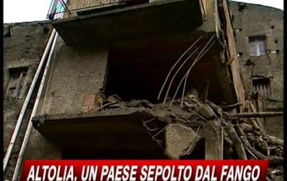 Alluvione Messina, Altolia sepolto dal fango