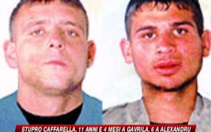 Stupro Caffarella, 11 anni a Gavrila e 6 ad Alexandru