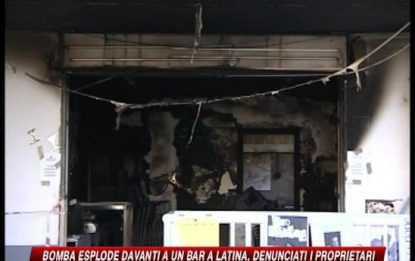 Latina, bomba davanti a locale: 2 feriti gravi