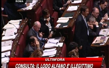 Lodo Alfano, "Berlusconi un cittadino come gli altri"