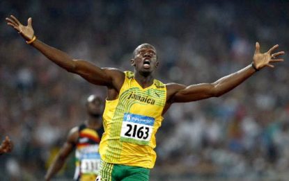 Bolt, il re dello sprint vola per la prima volta a Roma