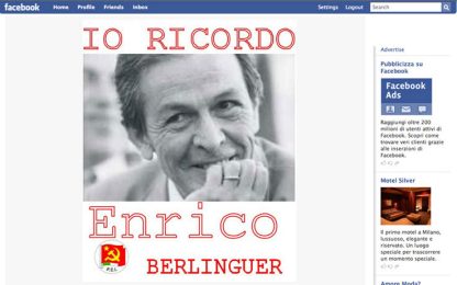 "Caro Enrico ti scrivo": il ricordo virtuale di Berlinguer