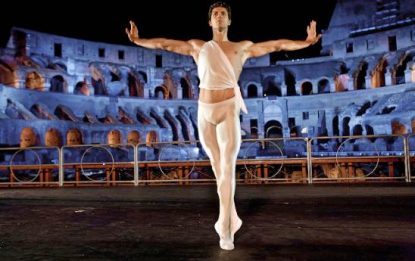 Roma, Roberto Bolle danza insieme all'American Ballet
