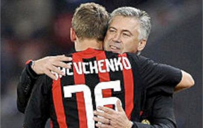 Sheva: "Il Milan è casa mia e Ancelotti quasi un padre"