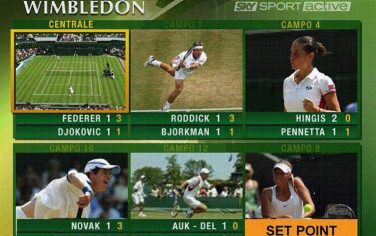 Così l'erba è più verde: tutto Wimbledon su SKY