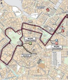 Giro: passerella a Milano, festa grande per i 100 anni