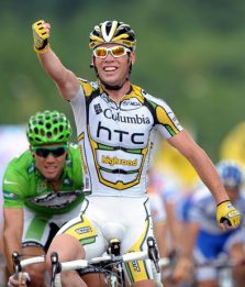 Tour: a Cavendish la 19a tappa, Contador ancora in giallo