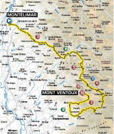 Il Tour sale sul Ventoux, ultima chance per battere Contador