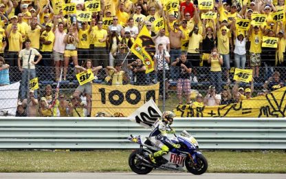 100 volte Rossi: Lorenzo prende lezioni dal re della Moto Gp