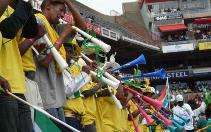 Il Sudafrica batte la Colombia, protagoniste le vuvuzelas