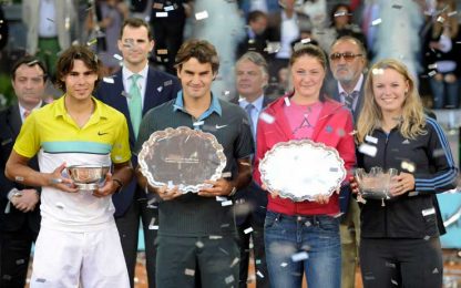 Nadal torna umano e va ko contro Federer a Madrid