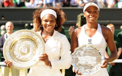 Cade la buona stella di Venus, a Wimbledon vince Serena