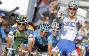 Bennati prima la beffa, poi l'amarillo