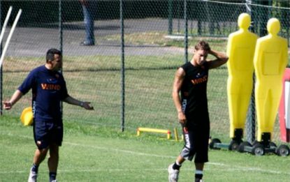 Totti ritrova il pallone: allenamento differenziato per lui