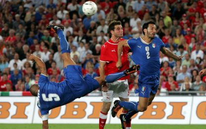 Nel giorno di Cannavaro l'Italia impatta 0-0 con la Svizzera