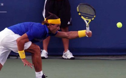 Tennis, a Cincinnati Nadal raggiunge Federer ai quarti