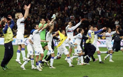 Inter, missione fallita. La Samp è in finale di Coppa Italia