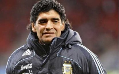 Maradona: Genoa, complimenti. Che bel calcio!