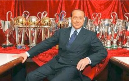 Aggressione a Berlusconi, la solidarietà del suo Milan