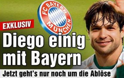 L'agente di Diego: "Va alla Juve". La Bild: "E' del Bayern"