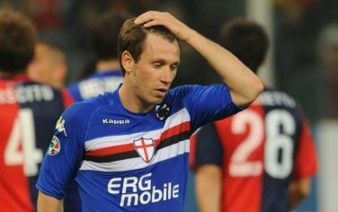 Samp, pugno duro con Cassano: messo fuori rosa