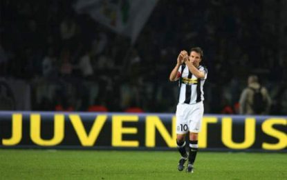Del Piero re dei bomber: 178 gol in A, come Boniperti
