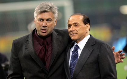 Berlusconi: "Il tecnico? Ancelotti o un emergente"
