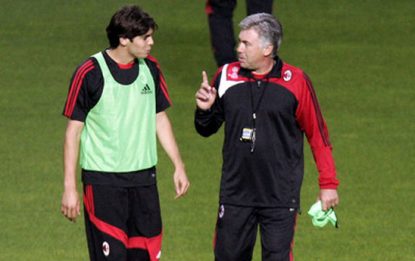 Ancelotti risponde a Kakà: "Il ciclo del Milan non è finito"