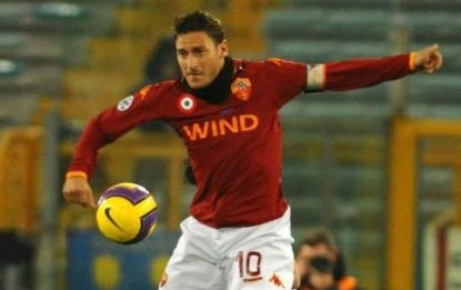 Totti brucia le tappe: "A fine mese in campo"